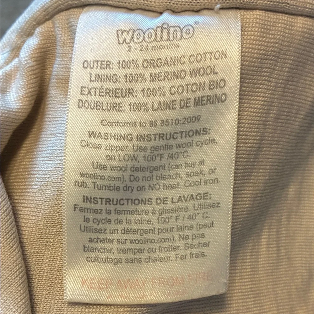 Woombie Striped Sleeveless Baby Sleep Sack - Gray - Picture 11 of 12